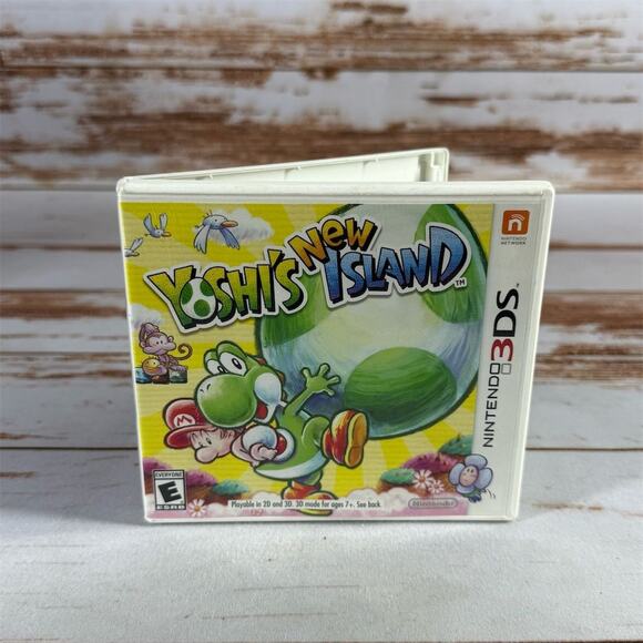 Original Box Case Replacement ONLY for Yoshi's New Island Nintendo 3DS - Picture 1 of 3